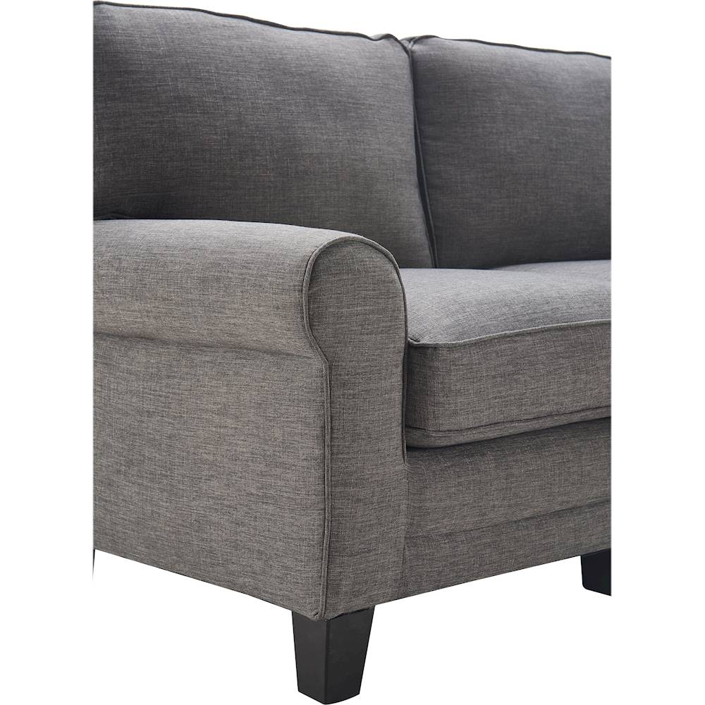 Serta - Copenhagen 3-Seat Fabric Sofa - Gray_9