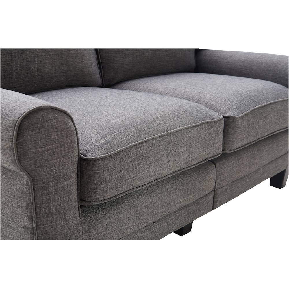 Serta - Copenhagen 3-Seat Fabric Sofa - Gray_7