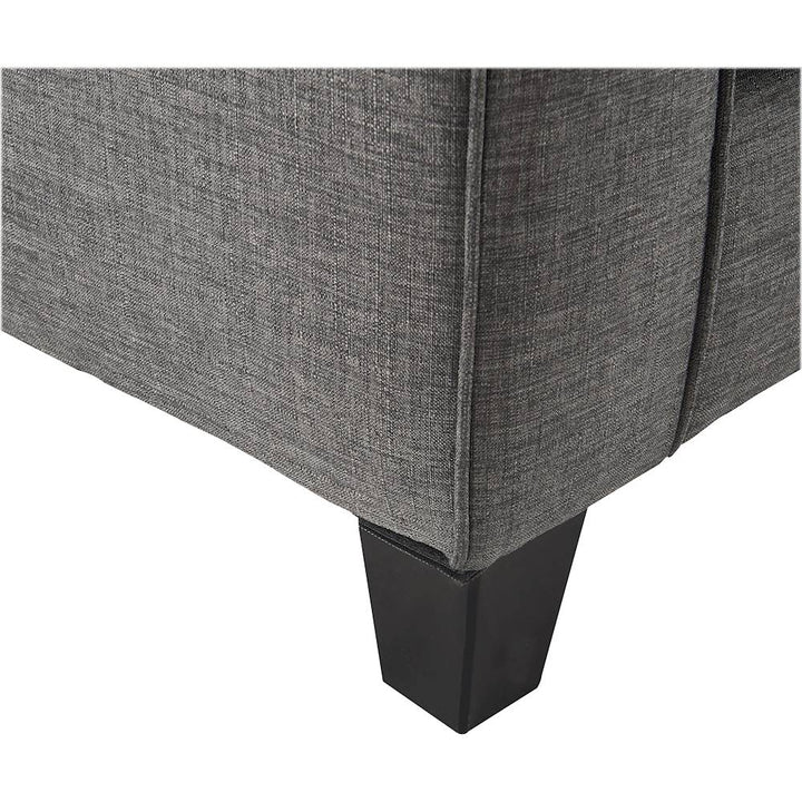 Serta - Copenhagen 3-Seat Fabric Sofa - Gray_6