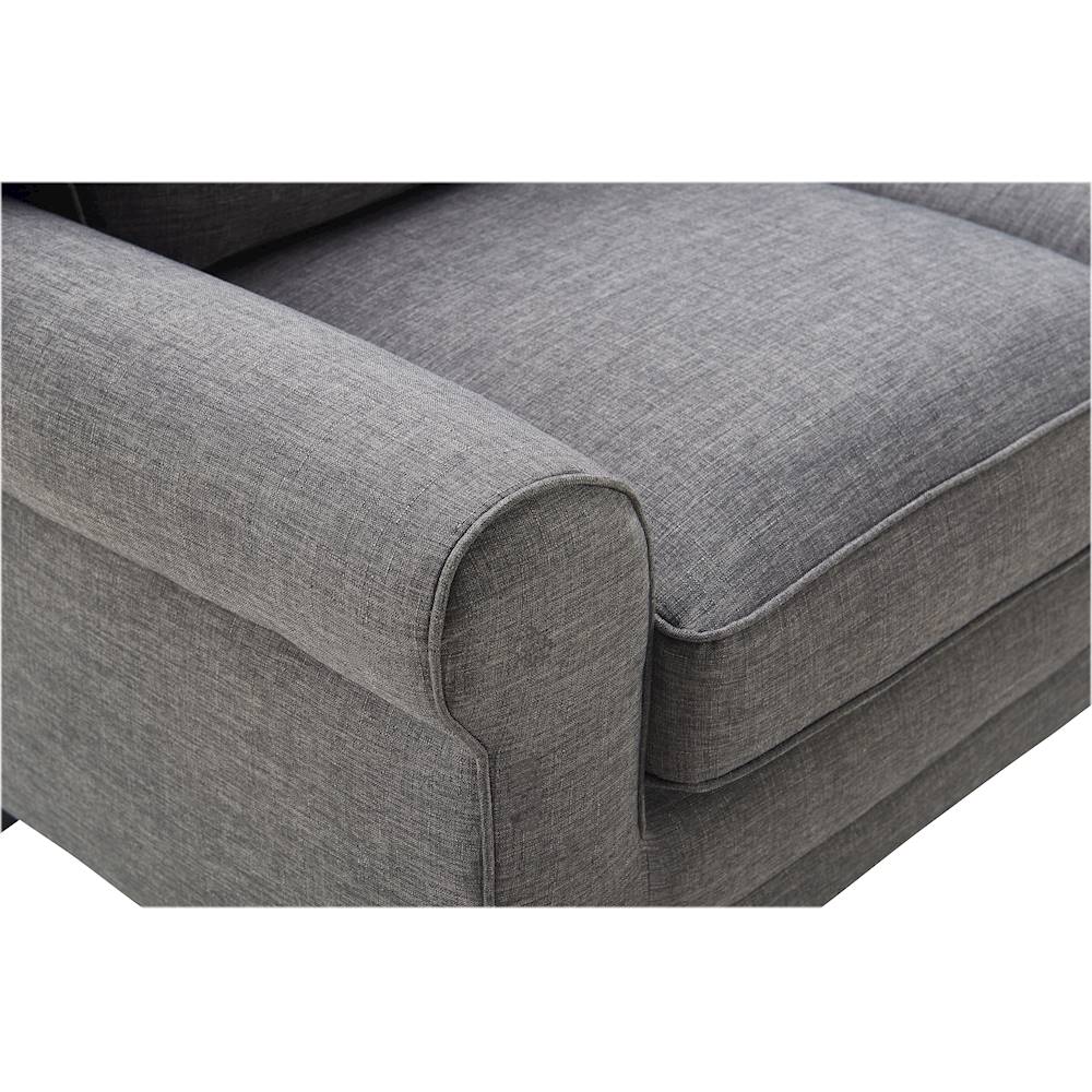 Serta - Copenhagen 3-Seat Fabric Sofa - Gray_5