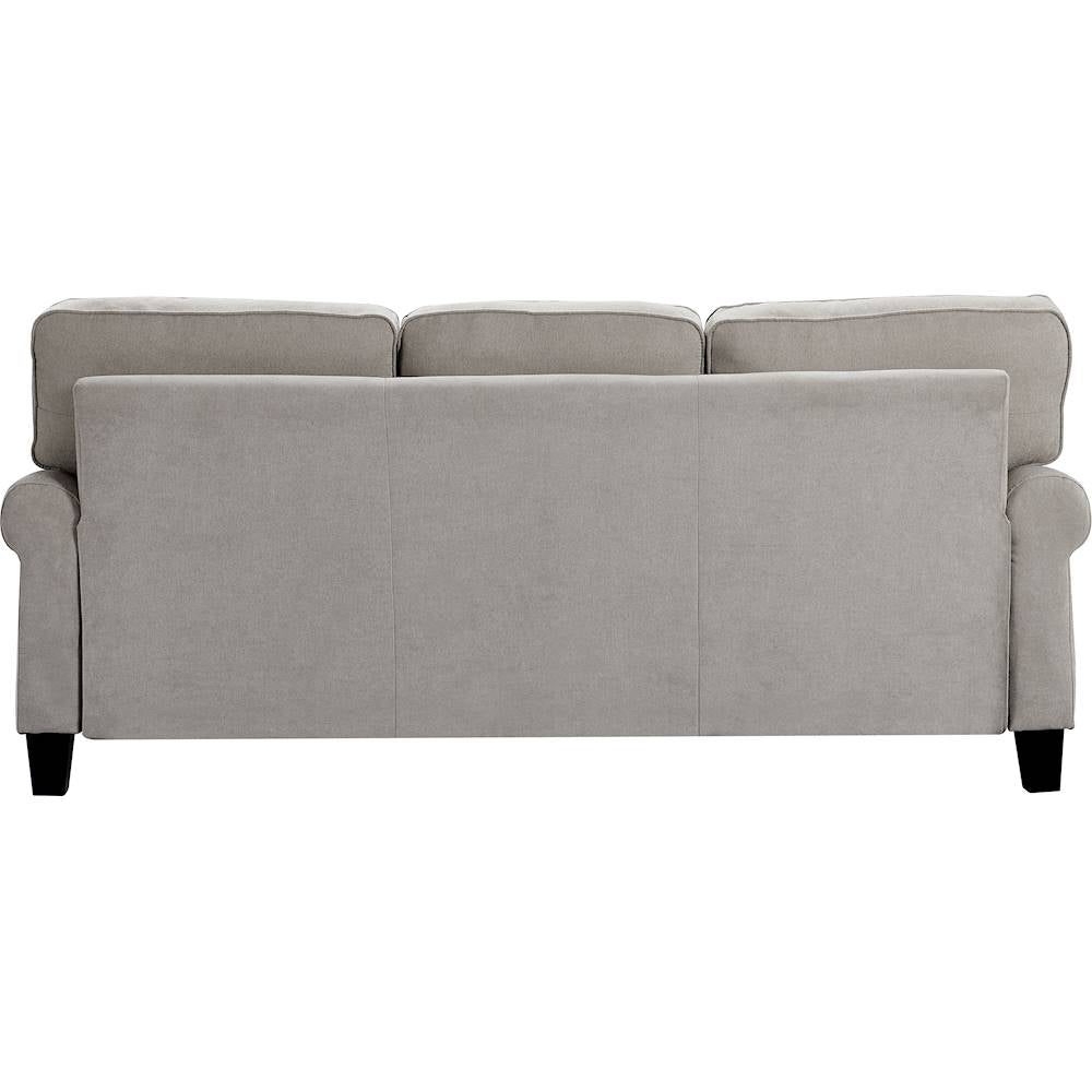 Serta - Copenhagen 3-Seat Fabric Sofa - Light Gray_7