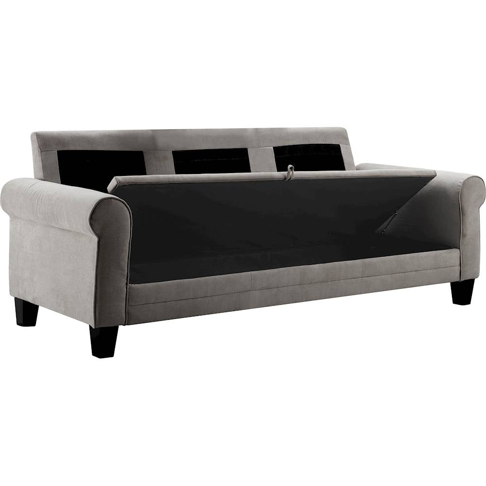 Serta - Copenhagen 3-Seat Fabric Sofa - Light Gray_3