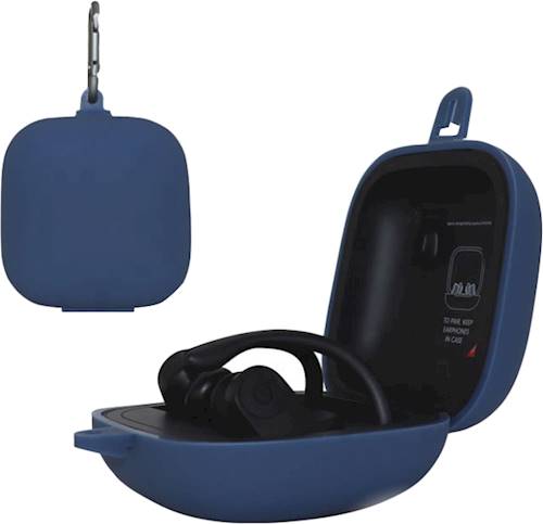 SaharaCase - Silicone Protective Case for Beats by Dr. Dre Powerbeats Pro - Navy_3