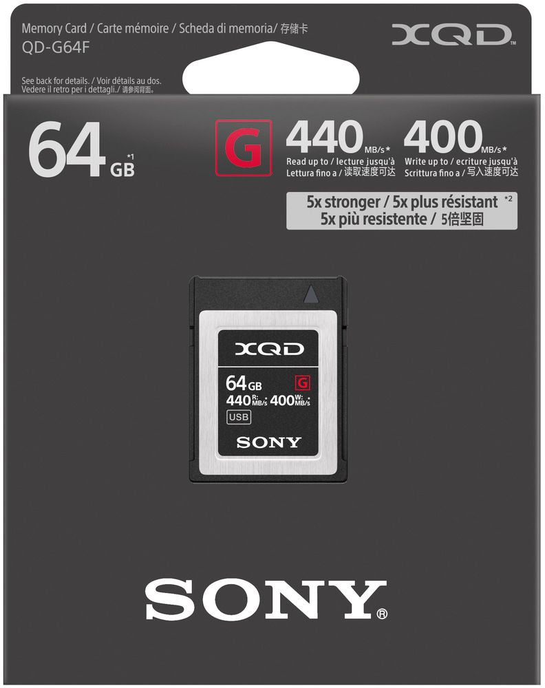 Sony - XQD-G Series 64GB XQD Memory Card_1