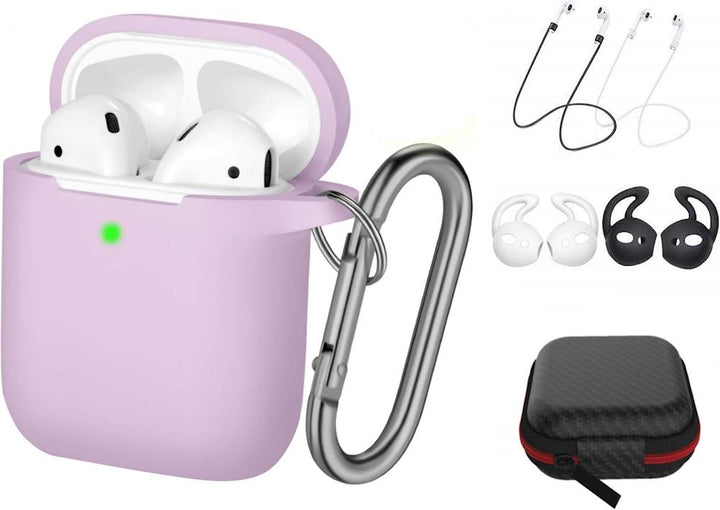 SaharaCase - Case Kit for Apple AirPods (1st Generation and 2nd Generation) - Lavender_6