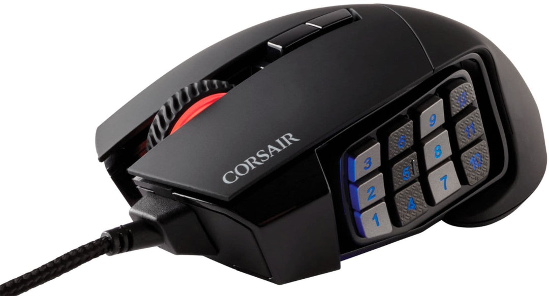 CORSAIR - Scimitar RGB Elite Wired Optical Gaming Mouse with 17 Programmable Buttons - Black_9