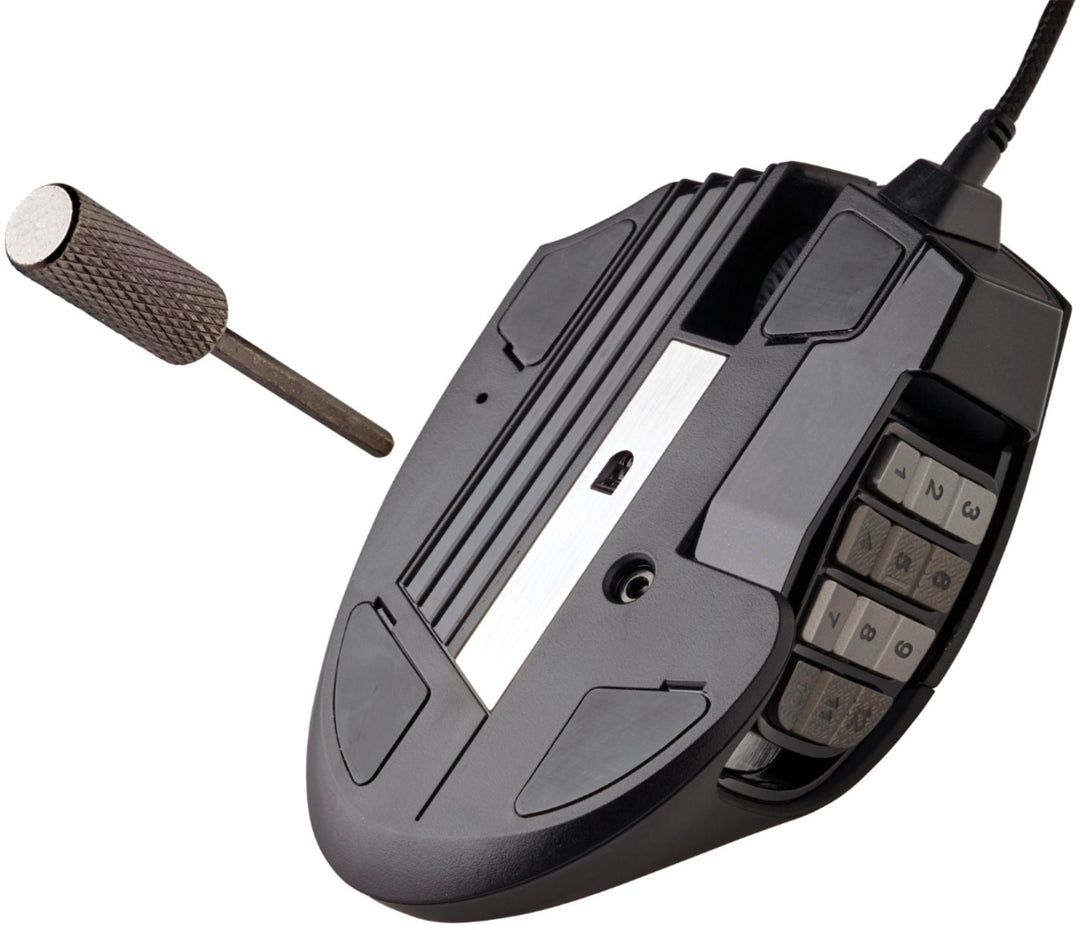 CORSAIR - Scimitar RGB Elite Wired Optical Gaming Mouse with 17 Programmable Buttons - Black_2