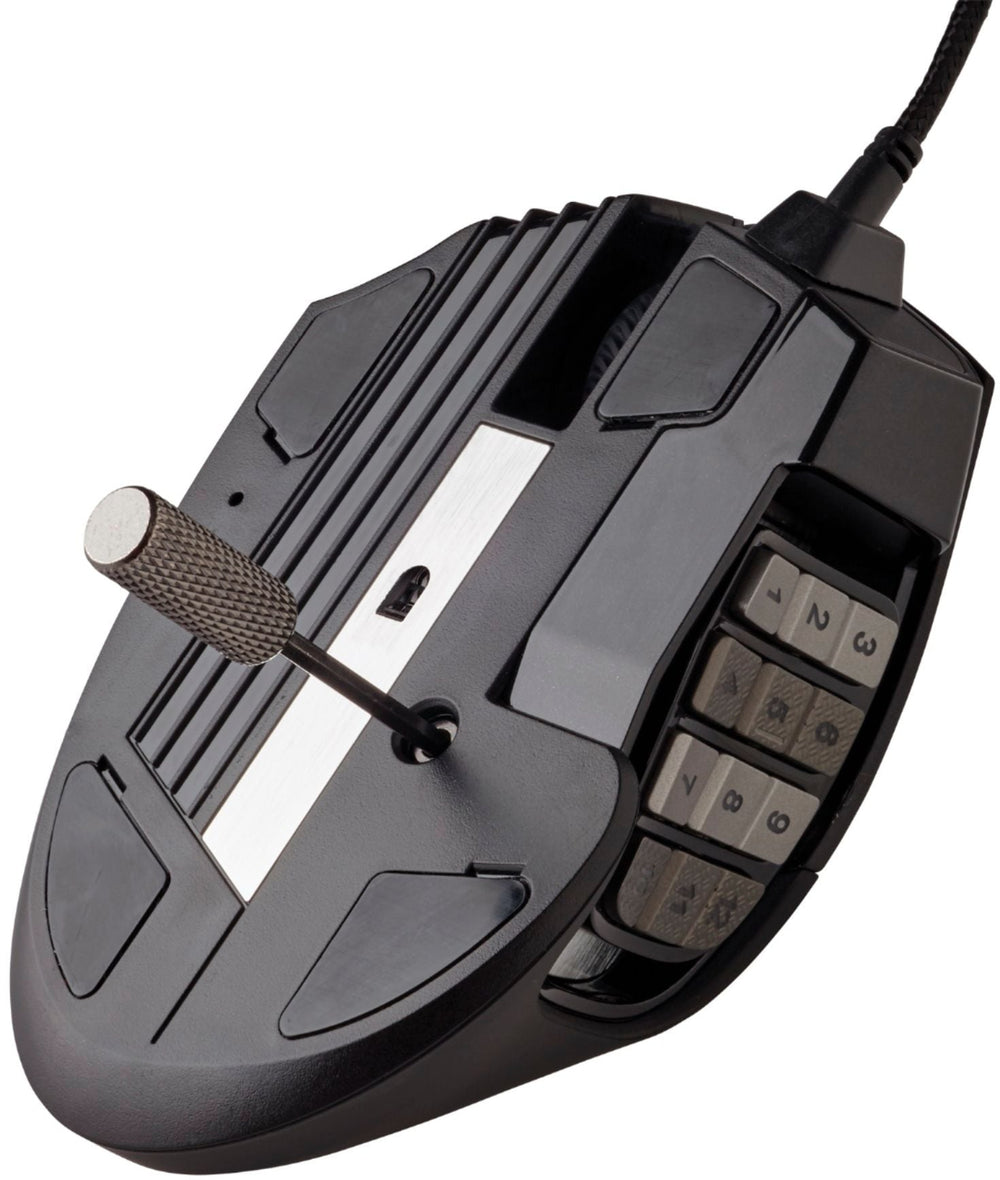 CORSAIR - Scimitar RGB Elite Wired Optical Gaming Mouse with 17 Programmable Buttons - Black_1