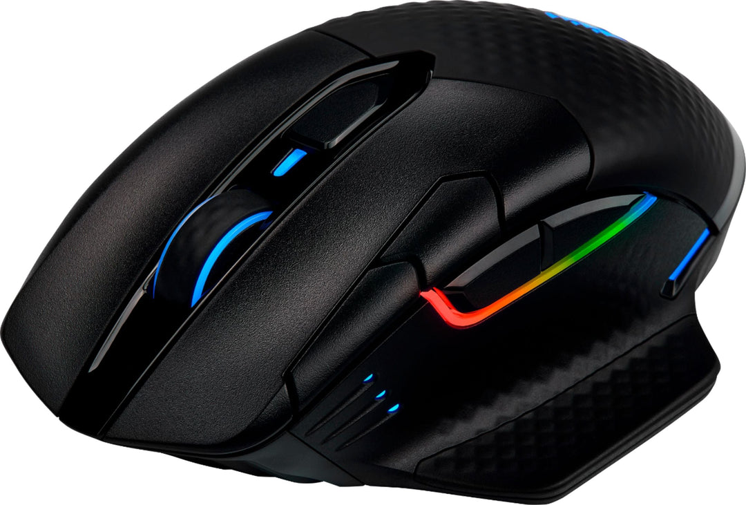 CORSAIR - DARK CORE RGB PRO SE Wireless Optical Gaming Mouse with Qi Wireless Charging - Black_0