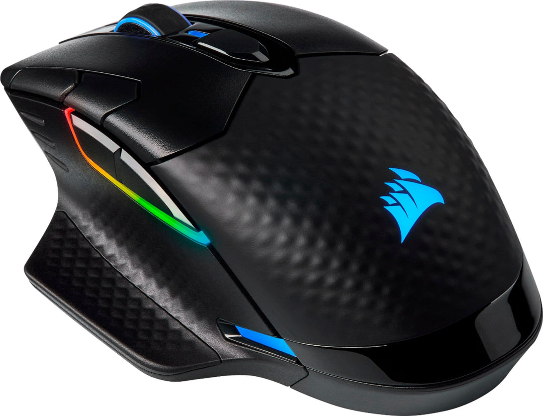CORSAIR - DARK CORE RGB PRO Wireless Optical Gaming Mouse with Slipstream Technology - Black_0
