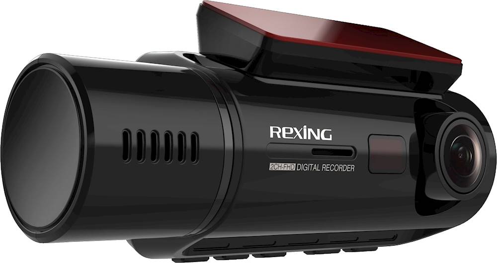 Rexing - V3 Basic Front and Cabin Dash Cam with Wi-Fi_1