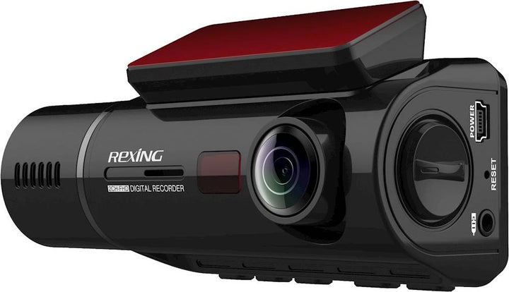 Rexing - V3 Basic Front and Cabin Dash Cam with Wi-Fi_2