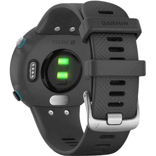 Garmin - Swim 2 Smartwatch 42mm Fiber-Reinforced Polymer - Slate With Silicone Band_5