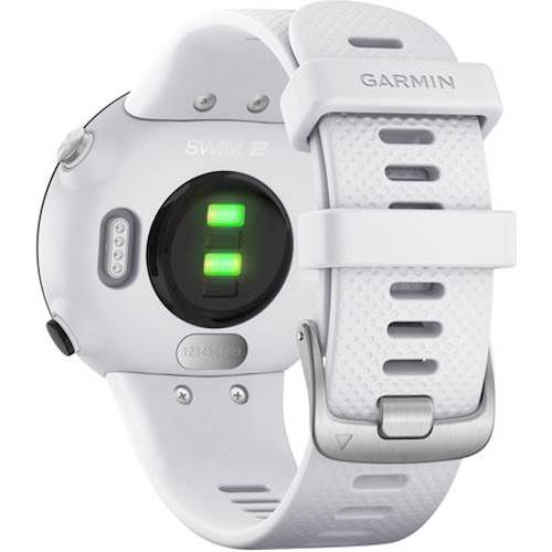 Garmin - Swim 2 Smartwatch 42mm Fiber-Reinforced Polymer - Whitestone With Silicone Band_5