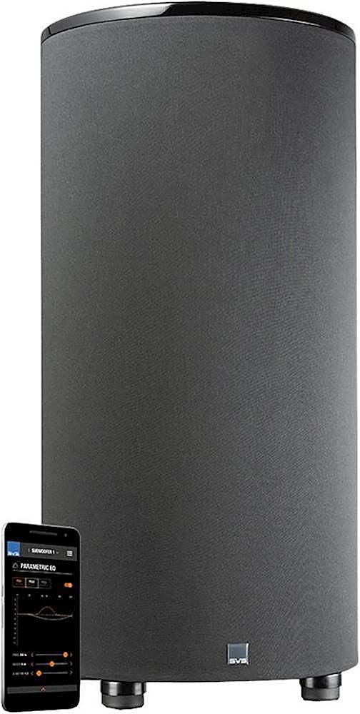 SVS - 12" 550W Powered Cylinder Ported Subwoofer - Gloss Piano Black_0