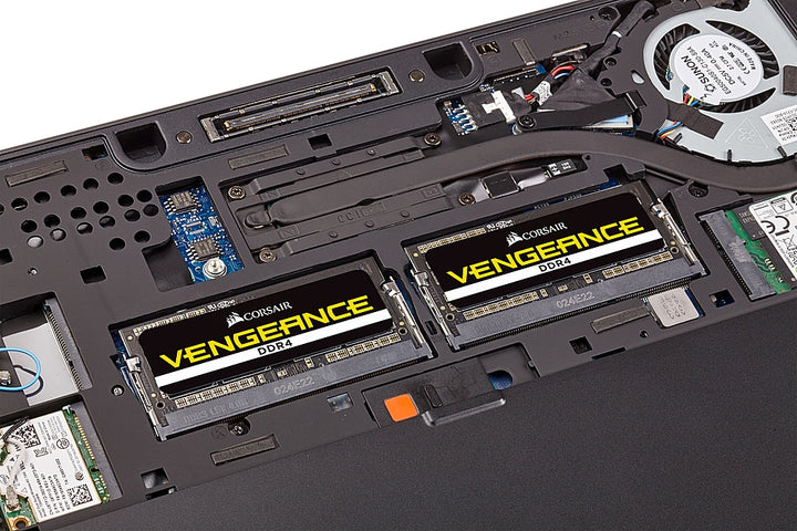 CORSAIR - Vengeance Series 32GB (2x16GB)  2666MHz DDR4 C18 So-DIMM Laptop Memory - Black_2