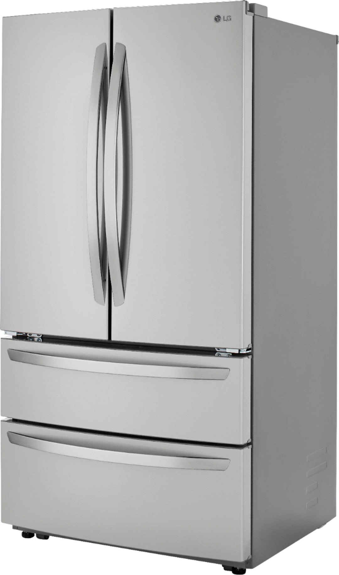 LG - 26.9 Cu. Ft. 4-Door French Door Refrigerator with Internal Water Dispenser and Icemaker - Stainless steel_2