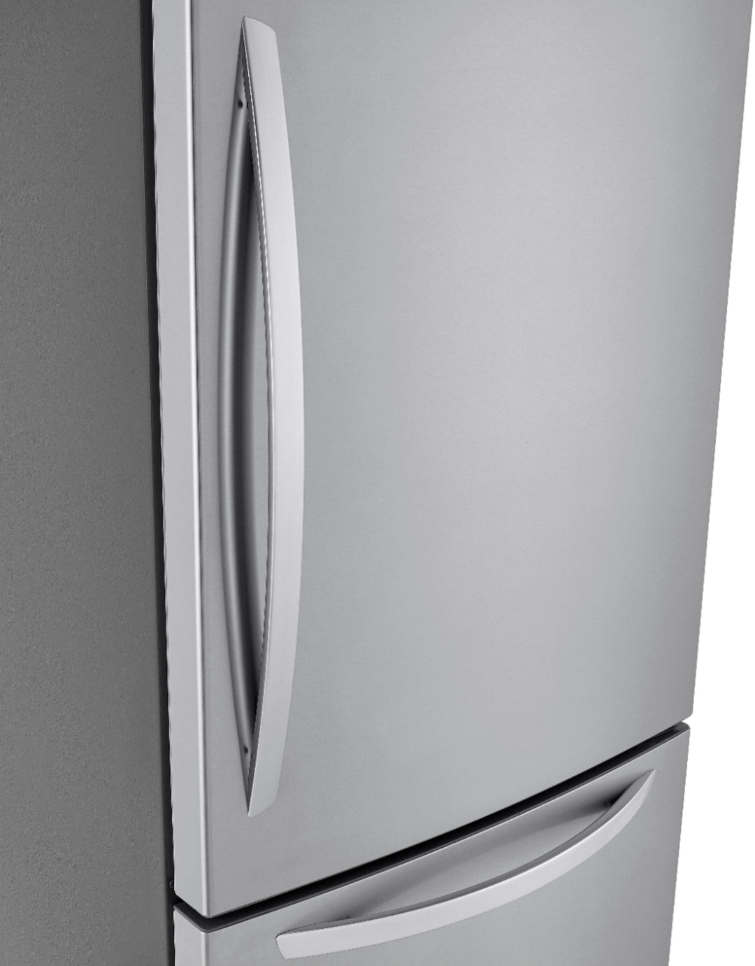 LG - 25.5 Cu. Ft. Bottom-Freezer Refrigerator with Ice Maker - Stainless steel_3