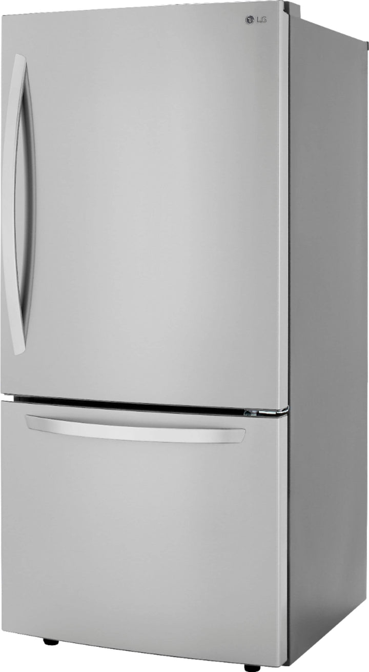 LG - 25.5 Cu. Ft. Bottom-Freezer Refrigerator with Ice Maker - Stainless steel_12