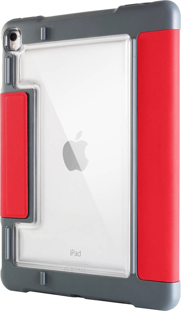 STM - Dux Plus Duo Folio Case for Apple® iPad® Pro 10.5" and iPad® Air (3rd Gen) - Red_4