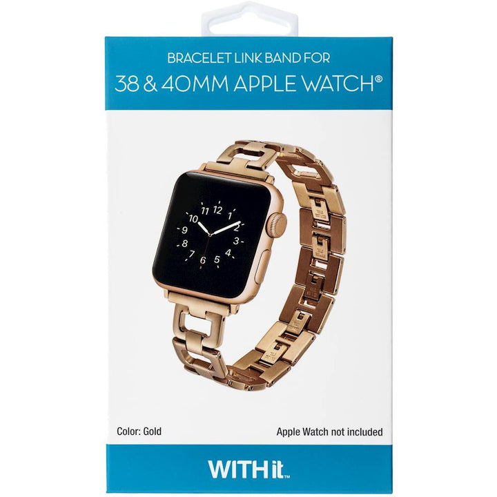 WITHit - D Link Band for Apple Watch™ 38mm and 40mm - Gold_3
