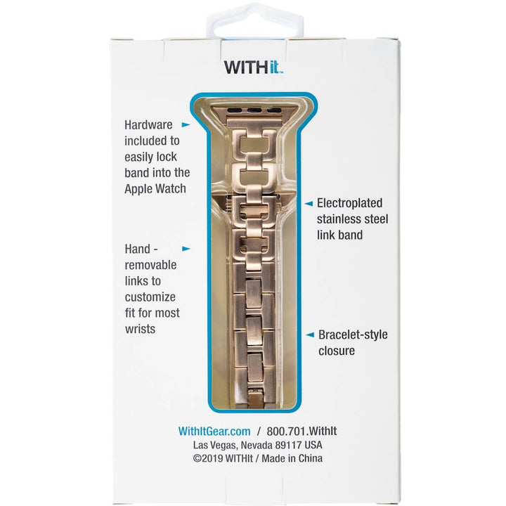 WITHit - D Link Band for Apple Watch™ 38mm and 40mm - Gold_1