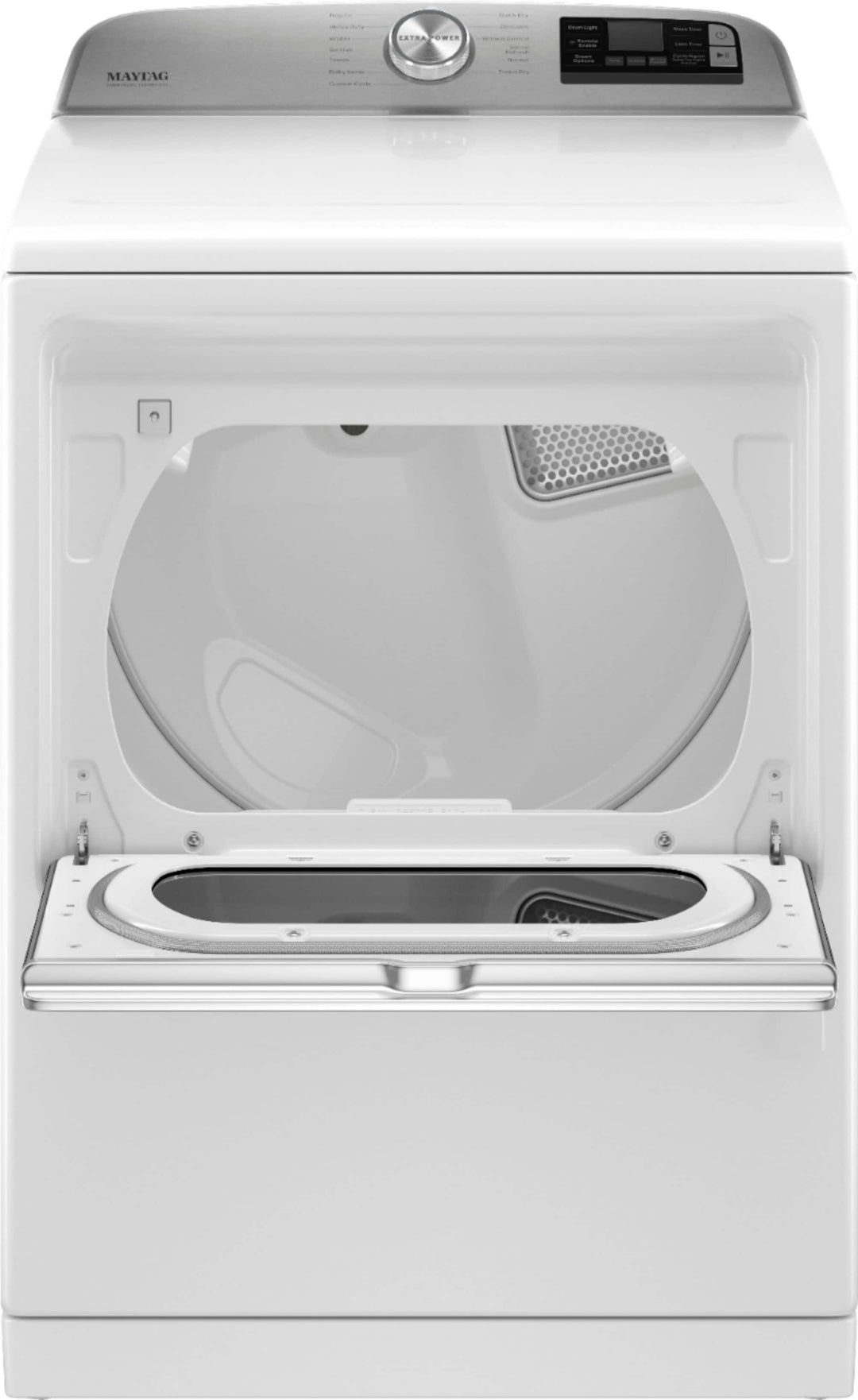 Maytag - 7.4 Cu. Ft. Smart Gas Dryer with Steam and Extra Power Button - White_11