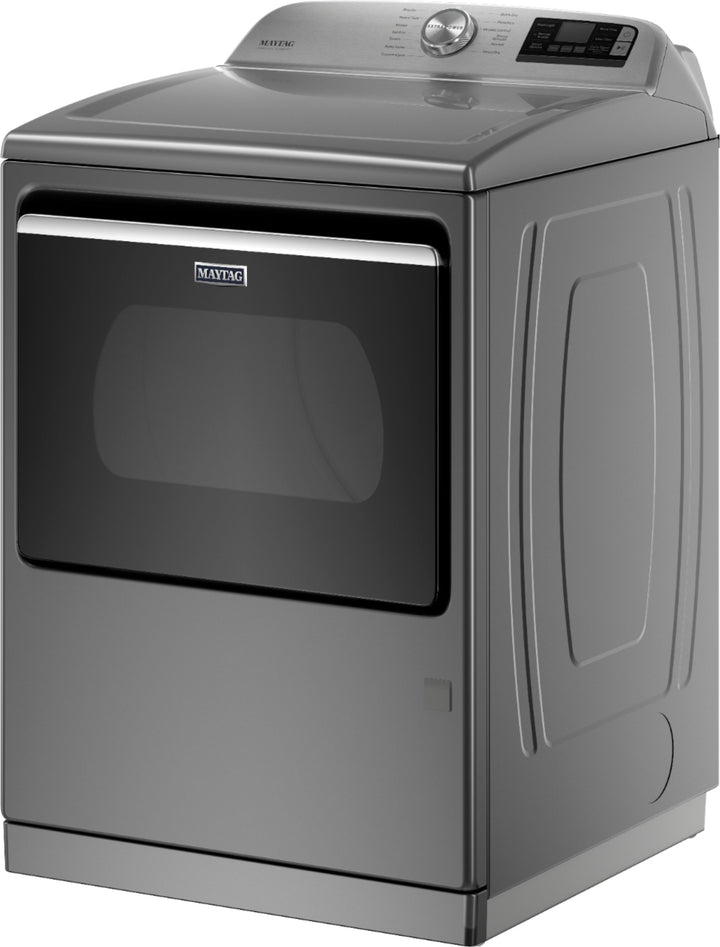 Maytag - 7.4 Cu. Ft. Smart Gas Dryer with Steam and Extra Power Button - Metallic slate_11