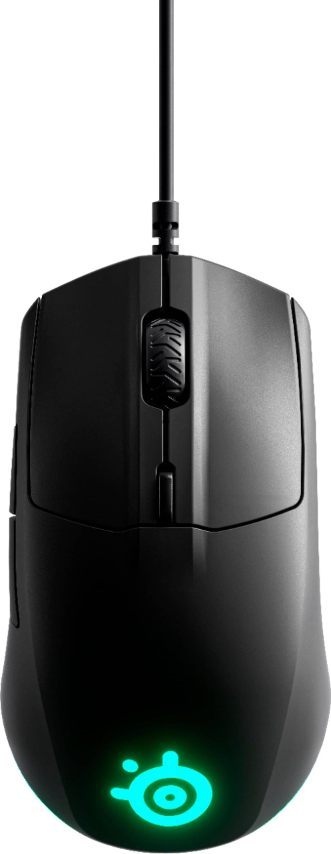 SteelSeries - Rival 3 Lightweight Wired Optical Gaming Mouse with Brilliant Prism RGB Lighting - Black_0