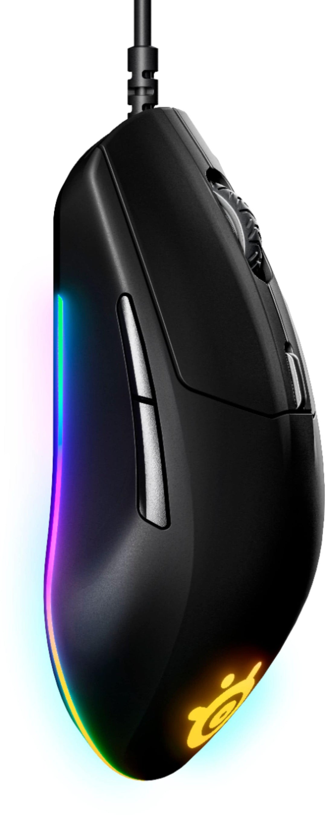 SteelSeries - Rival 3 Lightweight Wired Optical Gaming Mouse with Brilliant Prism RGB Lighting - Black_7