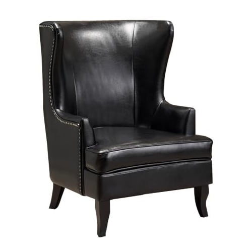 Noble House - Parkerville Bycast Leather Club Chair - Black_0