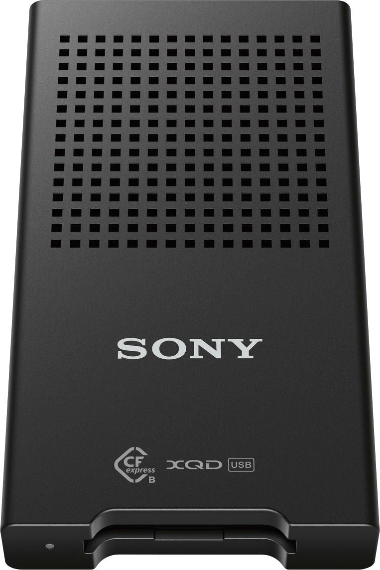 Sony - USB 3.1 CFexpress/XQD Memory Card Reader - Black_0