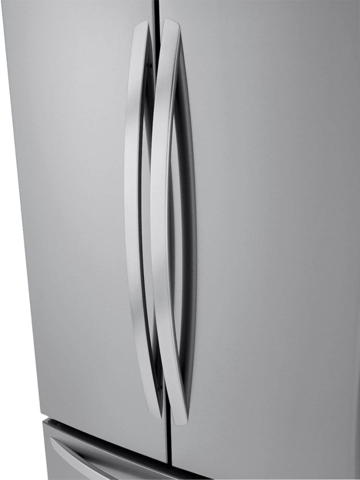 LG - 22.7 Cu. Ft. 4-Door French Door Counter-Depth Refrigerator with Double Freezer and Internal Water Dispenser - Stainless steel_19