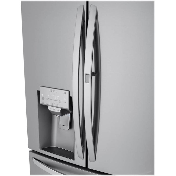 LG - 29.5 Cu. Ft. 4-Door French Door Smart Refrigerator with Door-in-Door and Craft Ice - Stainless steel_32