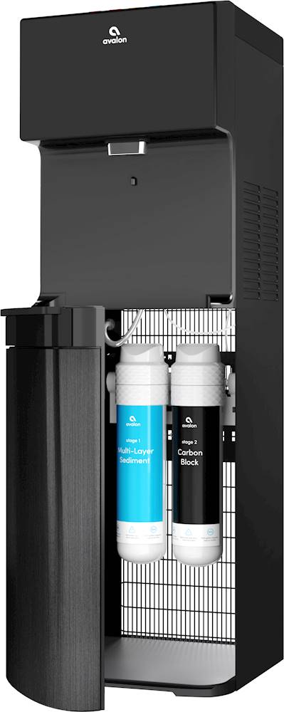 Avalon - A13 Bottleless Water Cooler - Black stainless steel_2