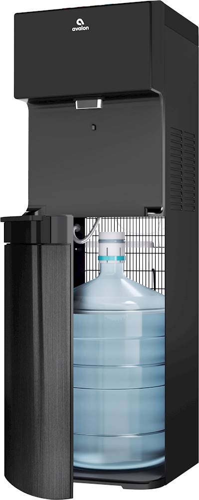 Avalon - A14 Bottom-Loading Bottled Water Cooler - Black Stainless Steel_3