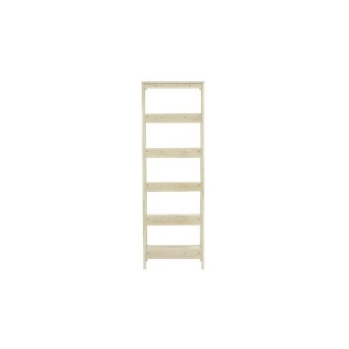 Sauder - Trestle Collection 5-Shelf Bookcase - Chalked Chestnut_8