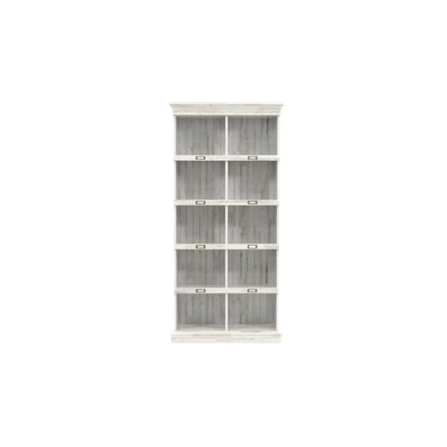 Sauder - Barrister Lane Collection 10-Shelf Bookcase - White Plank_0