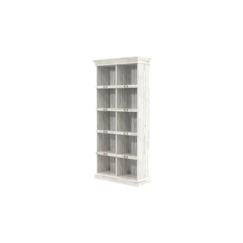 Sauder - Barrister Lane Collection 10-Shelf Bookcase - White Plank_5