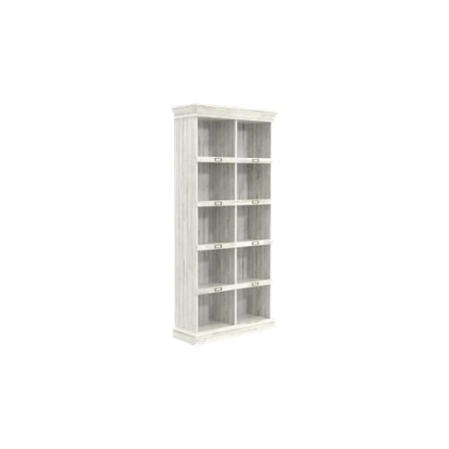 Sauder - Barrister Lane Collection 10-Shelf Bookcase - White Plank_4