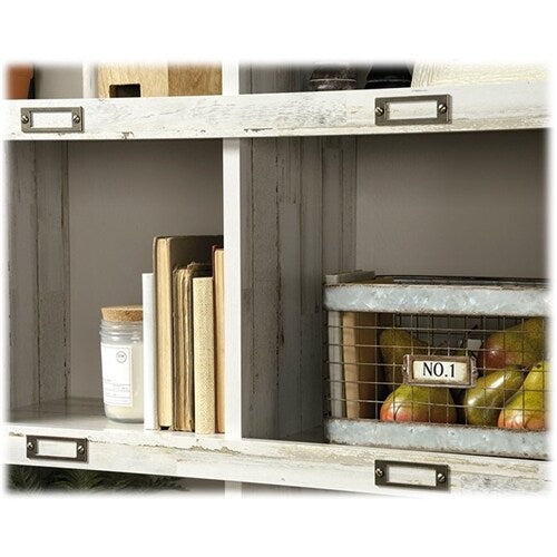 Sauder - Barrister Lane Collection 10-Shelf Bookcase - White Plank_9
