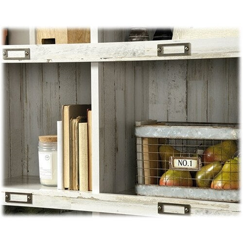 Sauder - Barrister Lane Collection 10-Shelf Bookcase - White Plank_7