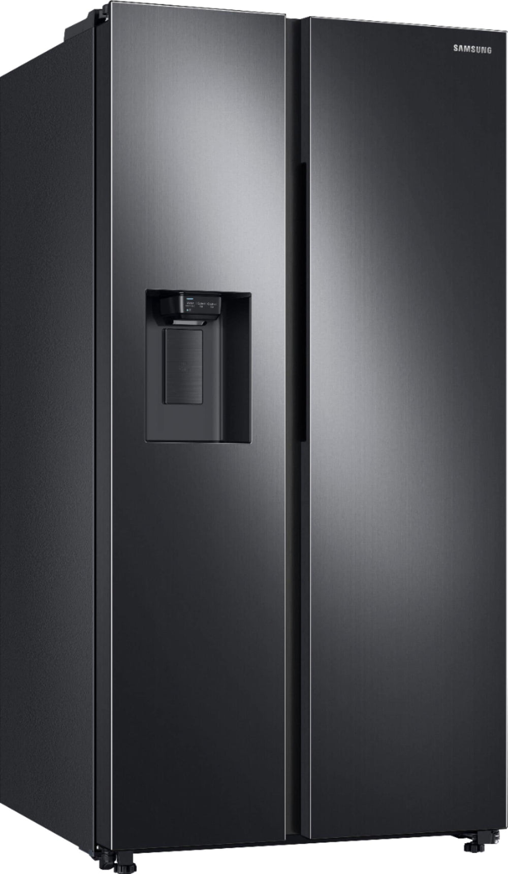 Samsung - 27.4 Cu. Ft. Side-by-Side Refrigerator - Black stainless steel_1