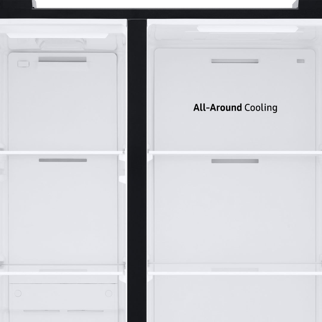 Samsung - 27.4 Cu. Ft. Side-by-Side Refrigerator - Black stainless steel_10