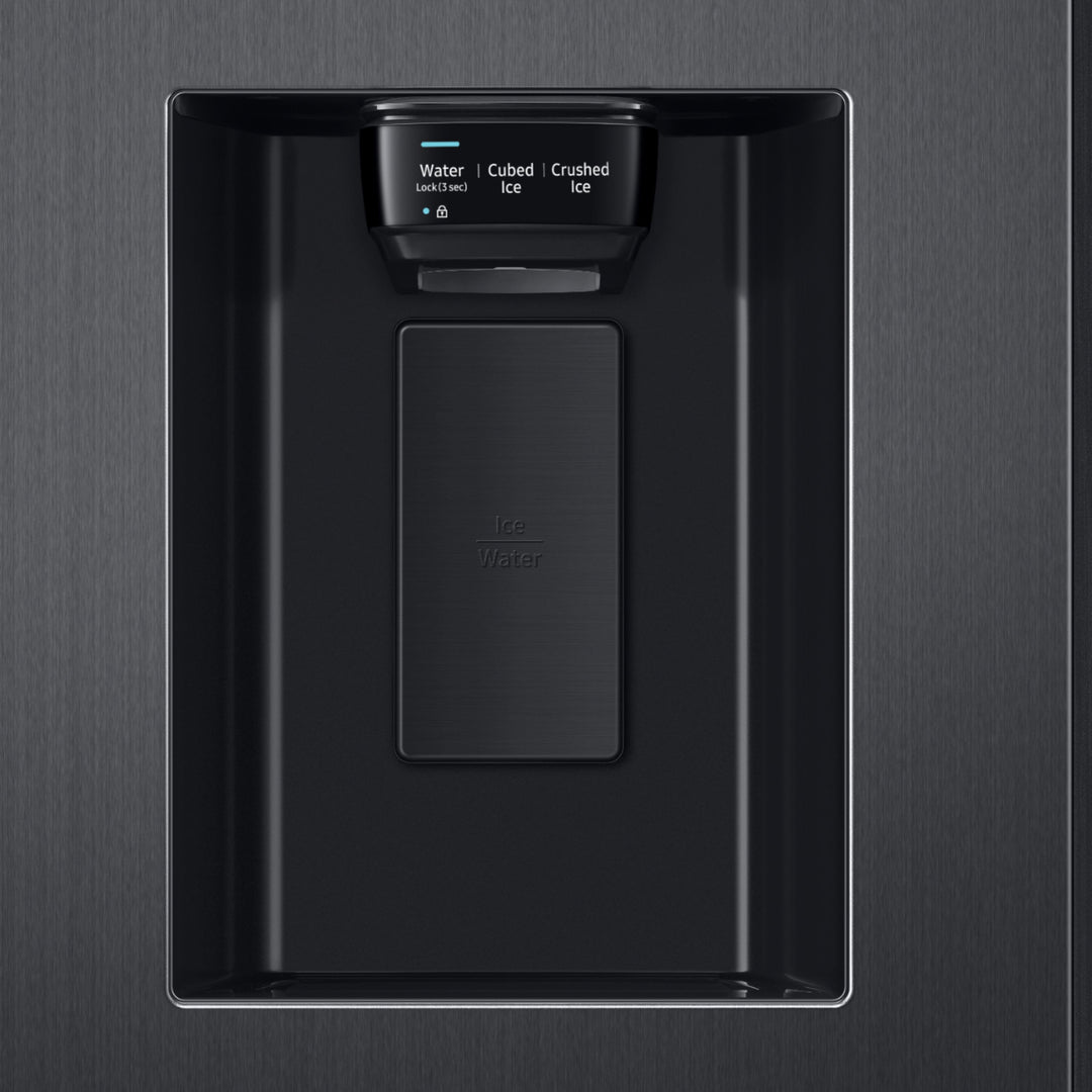 Samsung - 27.4 Cu. Ft. Side-by-Side Refrigerator - Black stainless steel_6