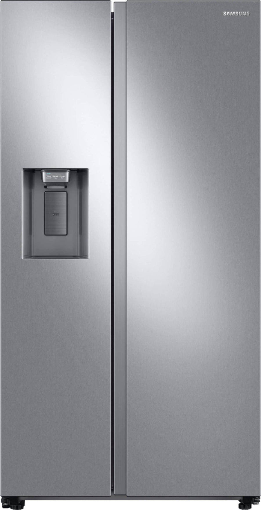 Samsung - 27.4 Cu. Ft. Side-by-Side Refrigerator - Stainless steel_0