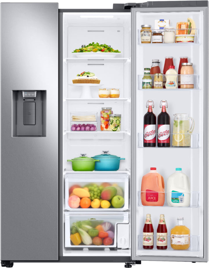 Samsung - 27.4 Cu. Ft. Side-by-Side Refrigerator - Stainless steel_11