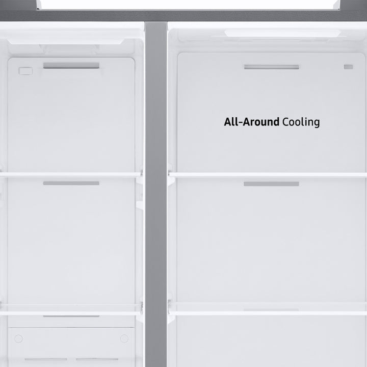 Samsung - 22 Cu. Ft. Side-by-Side Counter-Depth Refrigerator - Stainless steel_13