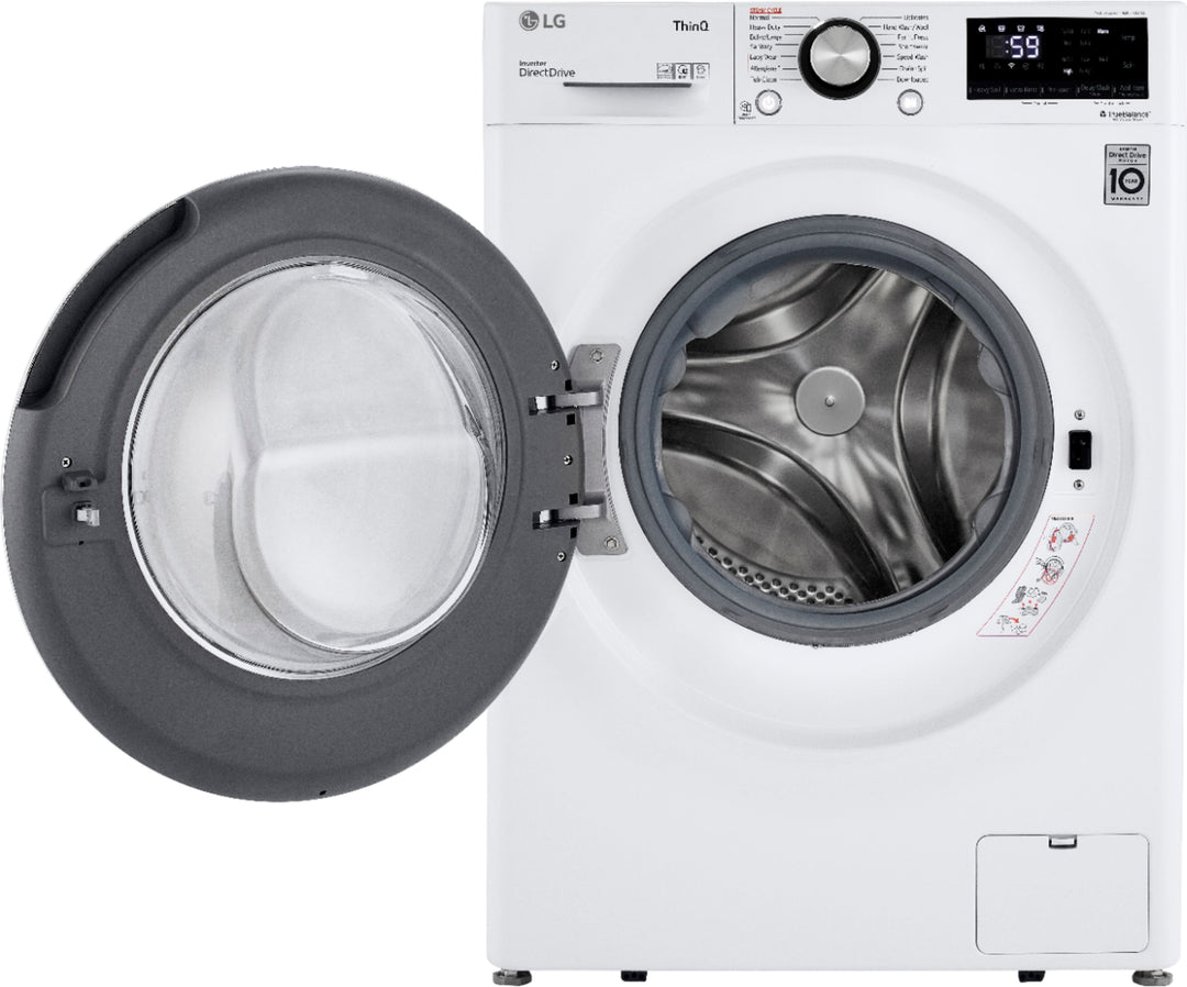 LG - 2.4 Cu. Ft. Compact Smart Front Load Washer with Built-In Intelligence - White_17