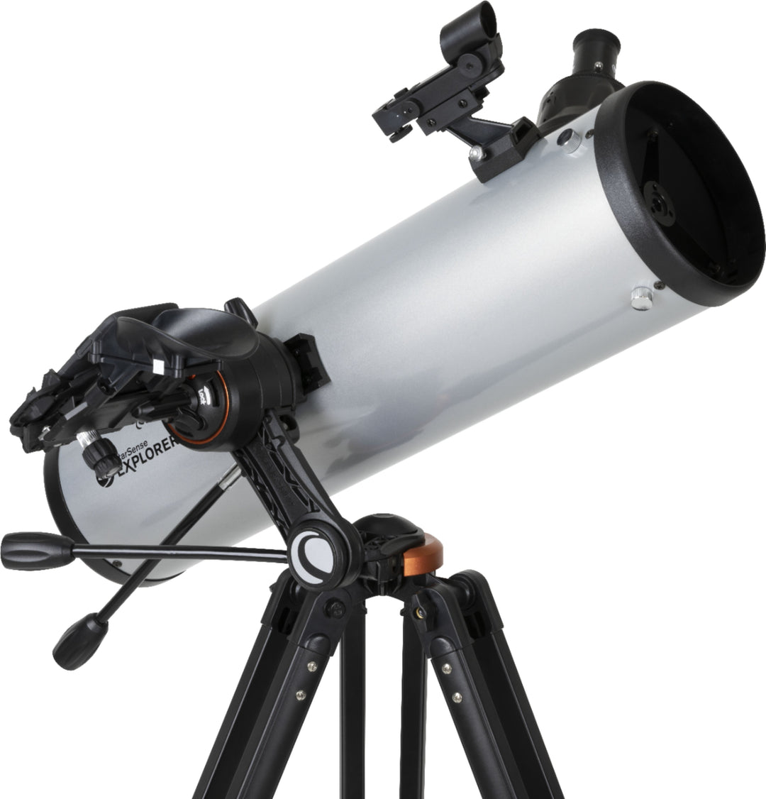 Celestron - StarSense Explorer 130mm Newtonian Reflector Telescope - Silver/Black_4